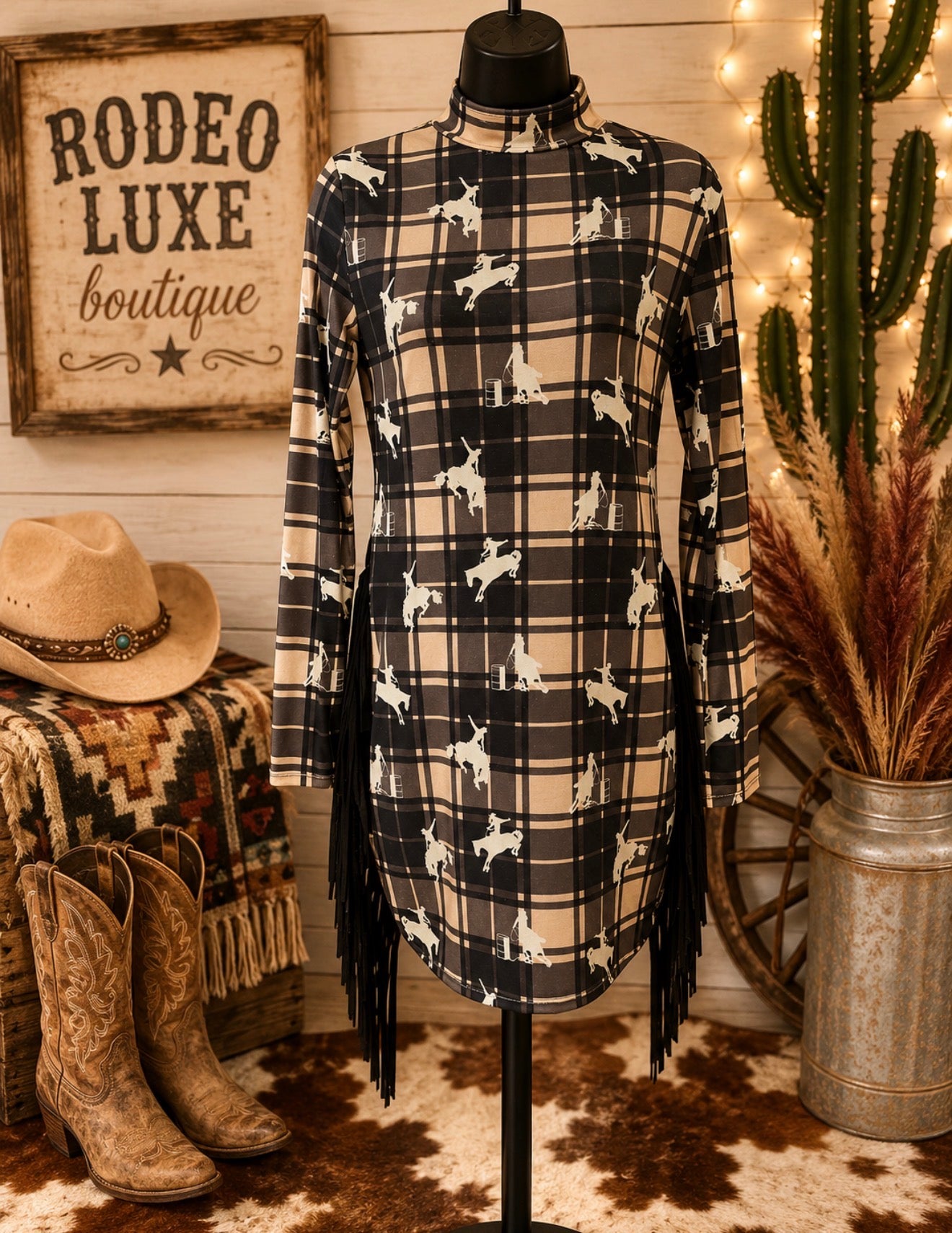 Buckin’ Babe Western Dress