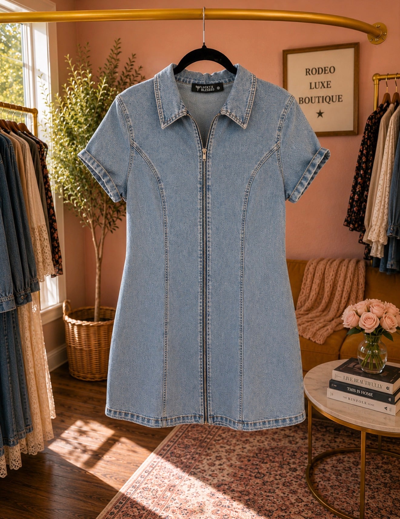 Southern Charm Denim Mini