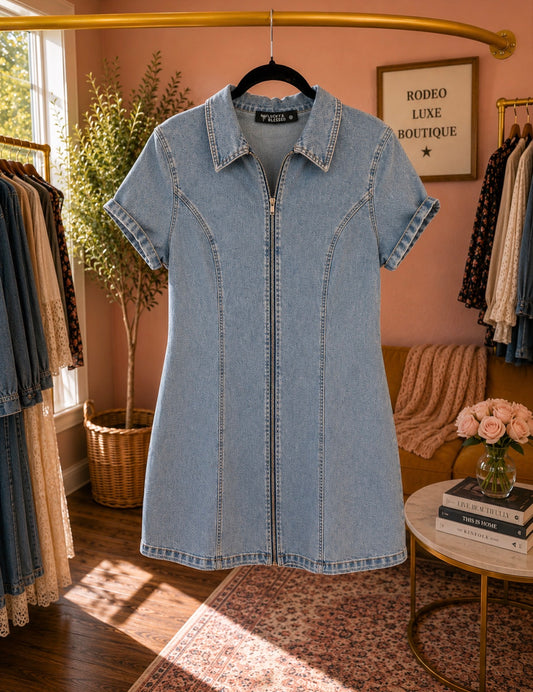 Southern Charm Denim Mini