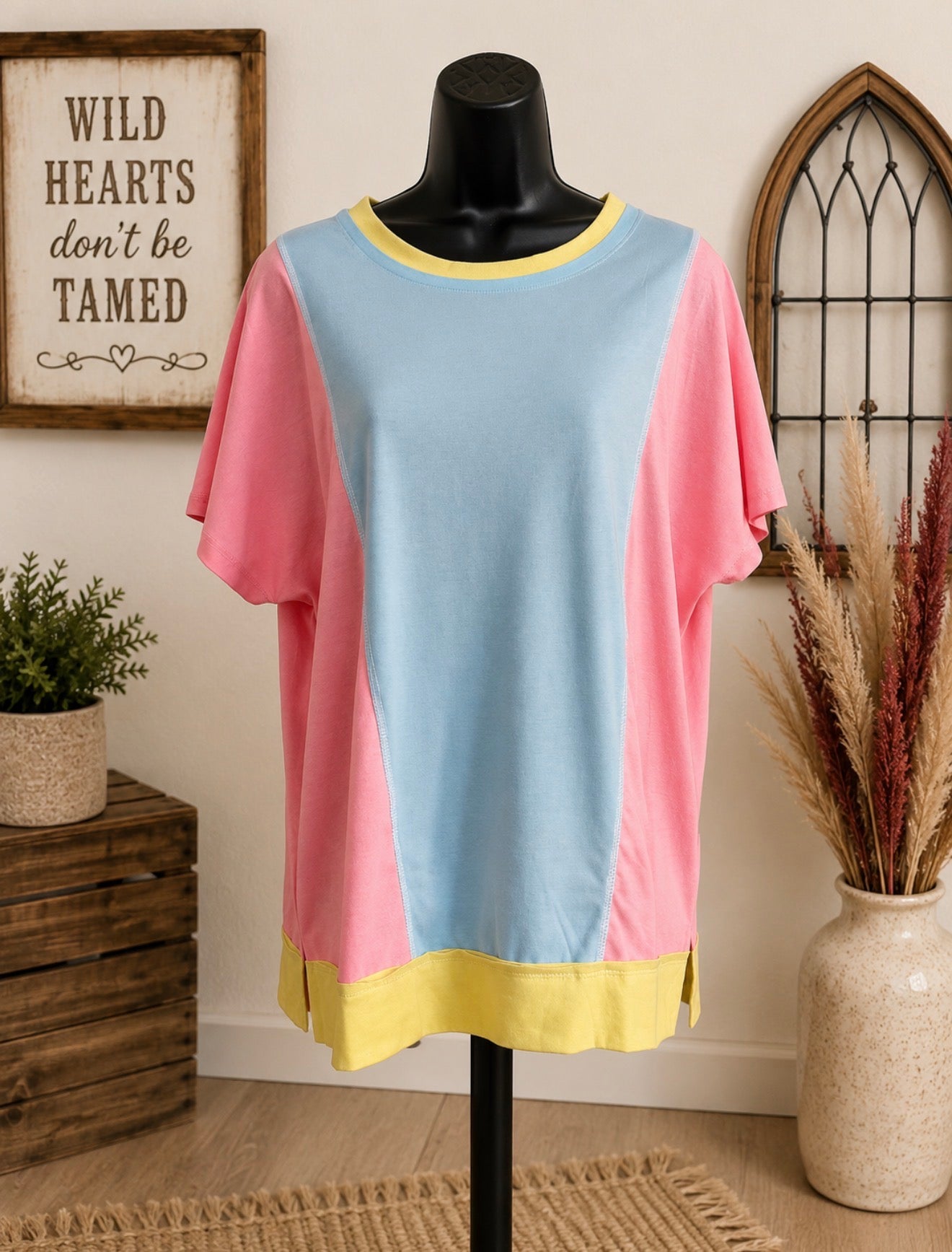 Neon Vibes Casual Top
