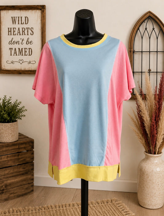 Neon Vibes Casual Top