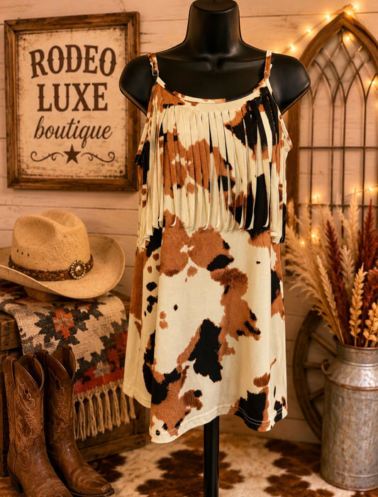 Rodeo Babe Fringe Top